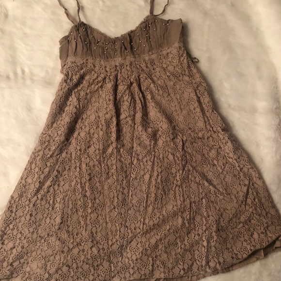 Intuitions Dress sz. 12 tan/beige - Picture 2 of 7
